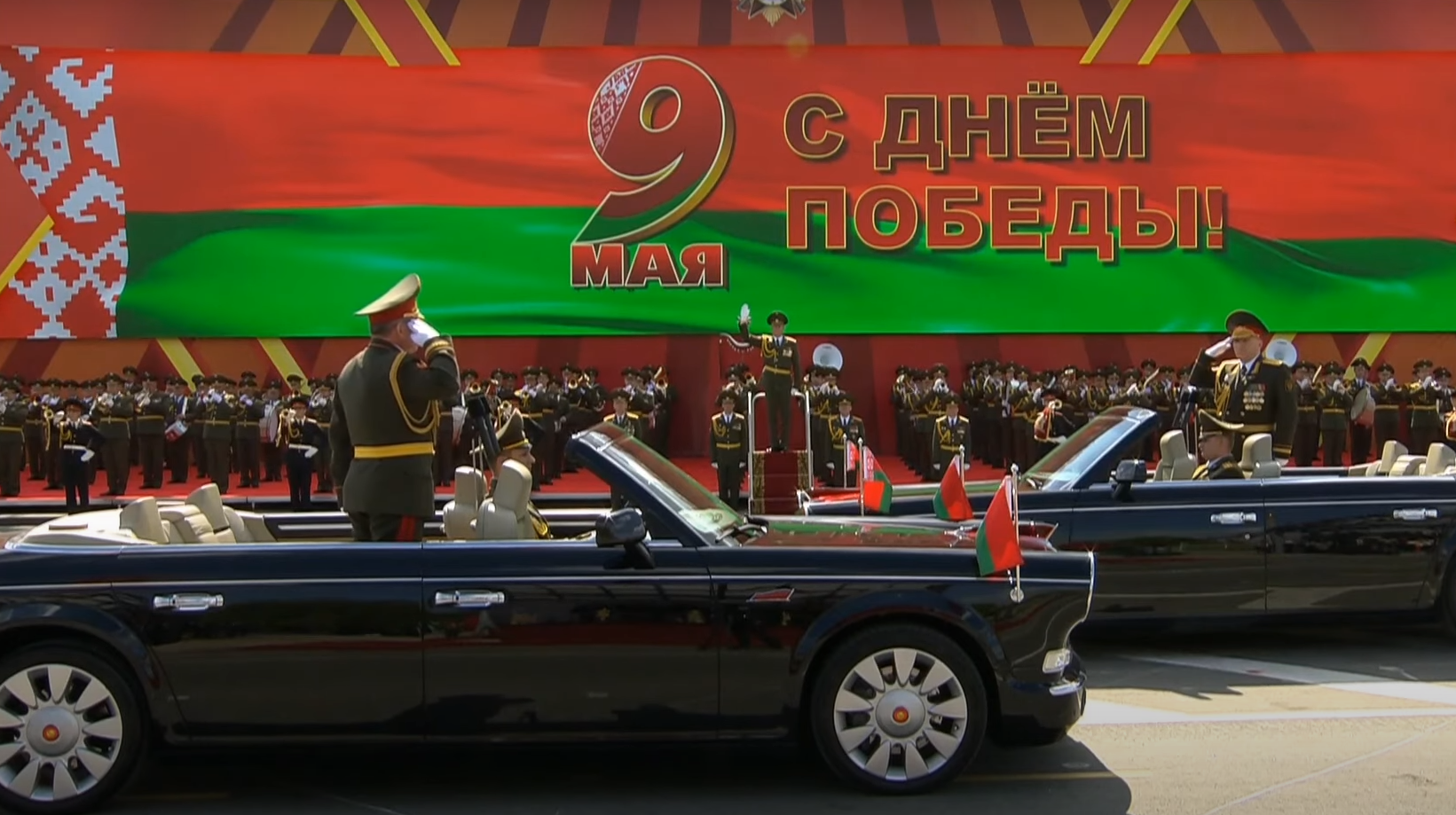 Belarus held a massive military V-Day parade; Lukashenka persistently interferes with Russian domestic politics