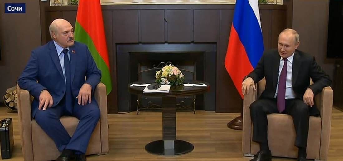 Lukashenka meets Putin, Halouchanka meets Mishustin. Russian aid is meagre